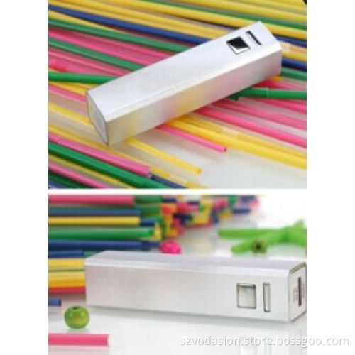 2014 Top Selling 2,200mAh Square Tube Mobile Portable Power Bank